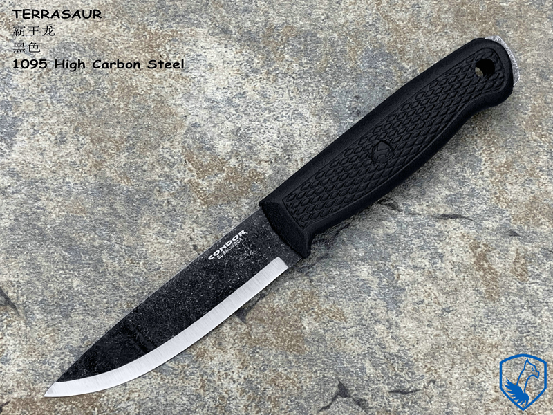 CONDOR ͺӥ TERRASAUR KNIFE BLACK 1095ָ̼ ɫǿȾ۱ϩ 浶ֻ